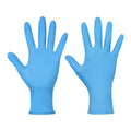 Disposable Gloves, Nitrile, Powder-Free, 3 mil, Blue, Medium (Size 8), PK100