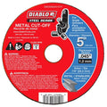 Abrasive Cut-Off Wheel, Type 1, 5 in Dia, 0.045 in Thick, Ceramic