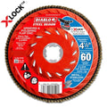 Flap Discs f/Metal, 4-1/2 in dia, PK3