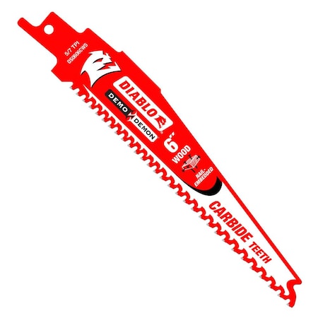 6 in x 5/7 TPI Reciprocating Saw Blade, 10 PK
