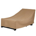 Essential Latte Patio Chaise Lounge Cover, 86"x36"x32"