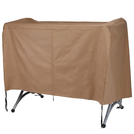 Essential Tan Patio Canopy Swing Cover, 90"