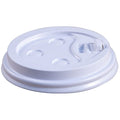 Dome Lid For 8oz., Paper Cup, Wht, PK1000