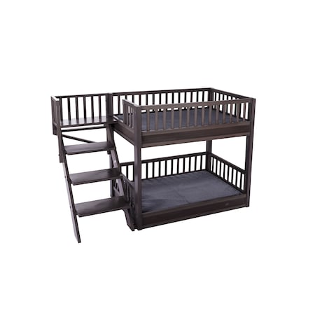 Aspen Pet Bunk Bed, Gray
