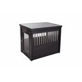ECOFLEX Dog Crate, Espresso Medium