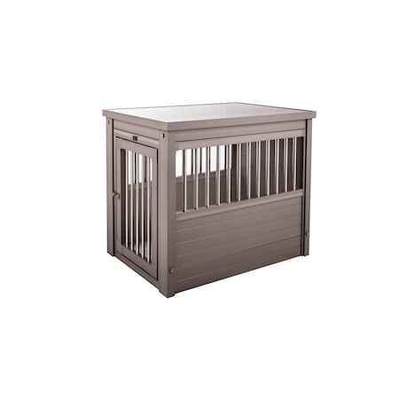 ECOFLEX Dog Crate, Gray Medium
