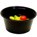 Plastic Portion Cup, 1.5oz., Black, PK2500