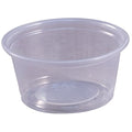 Plastic Portion Cup, 2oz., Clear, PK2500