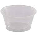 Plastic Portion Cup, 3.25oz., Clear, PK2500