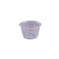 Plastic Portion Cup, 4oz., Clear, PK2500