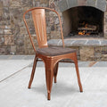 Metal Chair, Copper