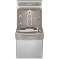On-Wall Drinking Fountain with Bottle Filler, 1 Level, 19 in D, 38 5/8 in H, 18 3/8 in W