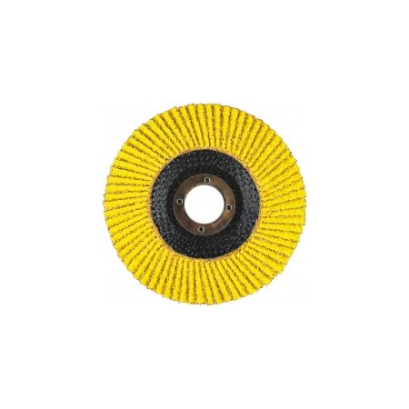 4-1/2" x 7/8" Hard Edge Performance Coated PREDATOR Fiberglass Flap Disc, 40 Grit