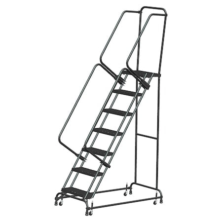 Rolling Ladder,Steel,70 in.H