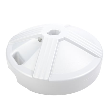 50 lb Umbrella Base, White