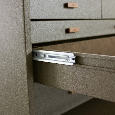 Drawer Slides, 7 1/2 in, 60 lb, 1PK