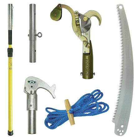 Telescoping Pole Saw and Tree Pruner, 6-12 Feet