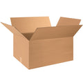 28 in x 18 in x 12 in Shipping Box, Kraft, Corrugate, Single Wall, 32 ECT