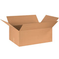 30 in x 20 in x 12 in Shipping Box, Kraft, Corrugate, Single Wall, 32 ECT