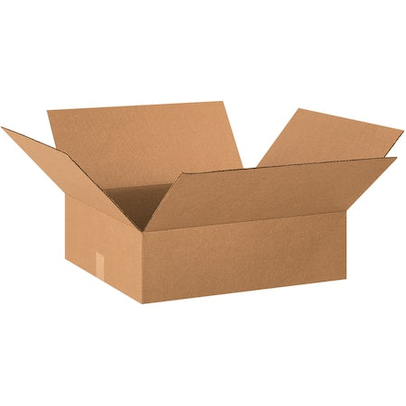 20 in x 18 in x 6 in Shipping Box, Kraft, Corrugate, Single Wall, 32 ECT
