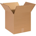 14 in x 14 in x 14 in Shipping Box, Kraft, Corrugate, Double Wall, 48 ECT