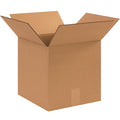 12 in x 12 in x 12 in Shipping Box, Kraft, Corrugate, Single Wall, 44 ECT