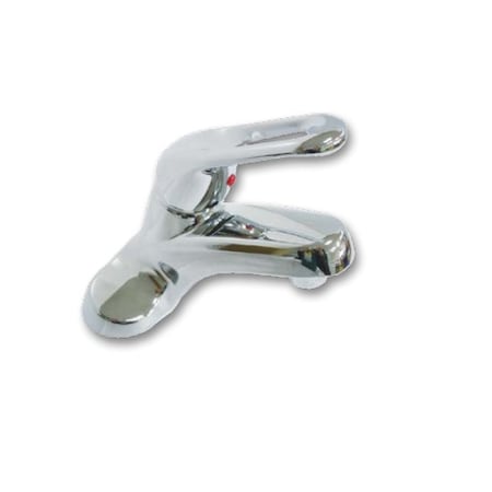 Single Handle Lavatory Faucet, Single L, 1.5 gpm, w/Popup, Brushed Nickel