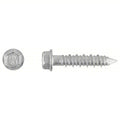 Tapcon Masonry Screw, 1/4" Dia., Hex, 1-1/4" L, 410 Stainless Steel Silver Climashield, 100 PK