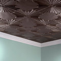 Art Deco 2Ftx4Ft Glue Up Ceiling Ti,PK 5, 5 PK