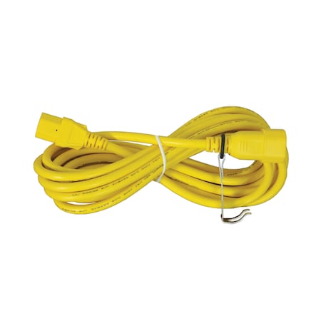 Extension Cord, Yellow, 9 ft