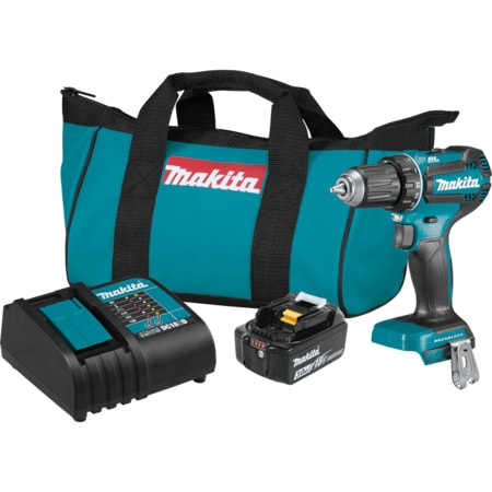 18V LXT Drill Kit, 1/2 in, 18 V DC, Cordless Drill
