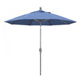 Patio Umbrella, Octagon, 102.38" H, Olefin Fabric, Frost Blue