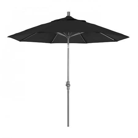 Patio Umbrella, Octagon, 102.38" H, Pacifica Fabric, Black