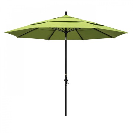 Patio Umbrella, Octagon, 109.5"" H, Sunbrella Fabric, Parrot