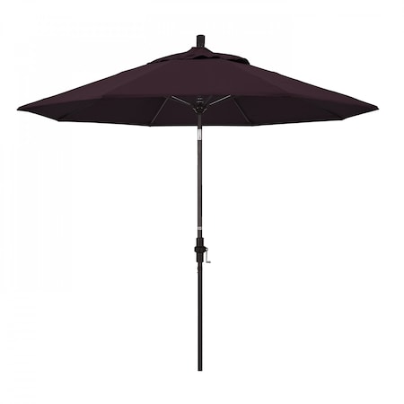 Patio Umbrella, Octagon, 101" H, Pacifica Fabric, Purple
