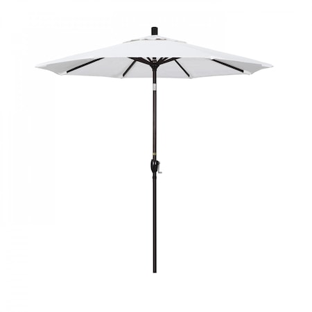 Patio Umbrella, Octagon, 95.5"" H, Olefin Fabric, White