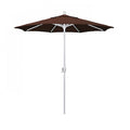 Patio Umbrella, Octagon, 95.5" H, Sunbrella Fabric, Bay Brown