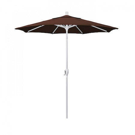 Patio Umbrella, Octagon, 95.5" H, Sunbrella Fabric, Bay Brown