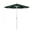 Patio Umbrella, Octagon, 95.5" H, Sunbrella Fabric, Forest Green