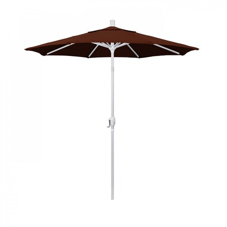 Patio Umbrella, Octagon, 95.5" H, Pacifica Fabric, Brick