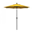 Patio Umbrella, Octagon, 95.5" H, Sunbrella Fabric, Sunflower Yellow