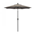 Patio Umbrella, Octagon, 95.5"" H, Sunbrella Fabric, Taupe