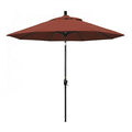 Patio Umbrella, Octagon, 101"" H, Olefin Fabric, Terracotta