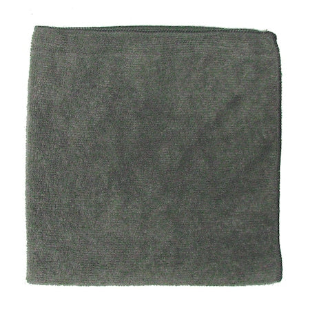 Gray Microfiber Cloth 300 GMS, 16", PK36