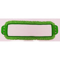 Mop Head With Tabs, Green, Microfiber, PK3