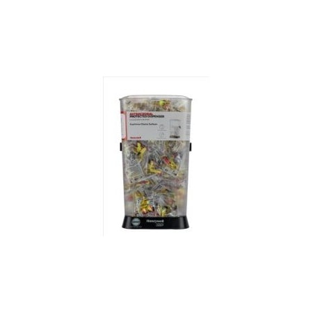 HL400 Earplug Dispenser, Foam, Contoured-T, 32 dB NRR, Corded, 400 Pairs Per Pkg