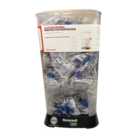 HL400 Earplug Dispenser, TPE, Flanged, 25 dB NRR, Corded, 400 Pairs Per Pkg