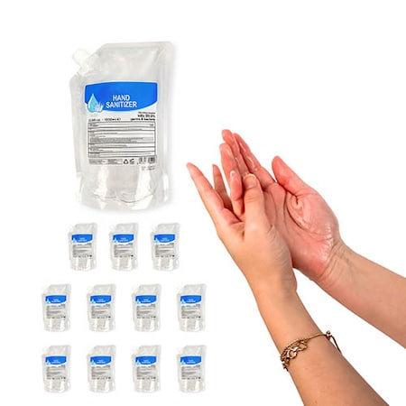 Aloe Hand Sanitizer Gel Refill 1000mL, PK12