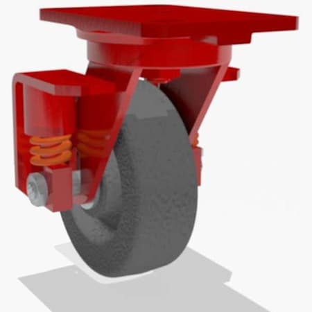Swivel Spring,Loaded Hs 6X2 Plastex