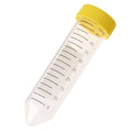 Centrifuge Tube, Yellow Cap - Bag, Sterile, 50mL, PK500